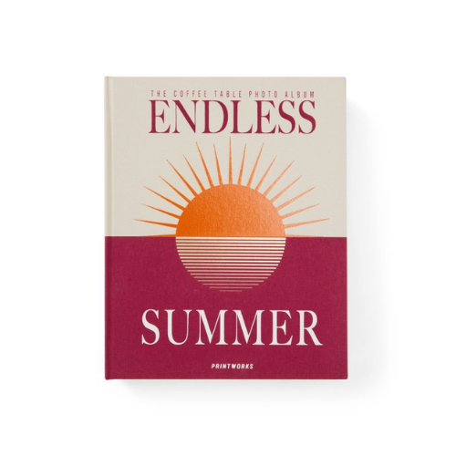 Printworks Photo Album Endless Summer Maroon